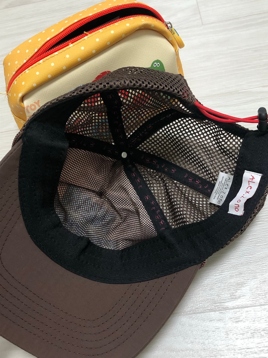 알렉스조노 x우즈 콜라보 모자 새상품 상품이미지4