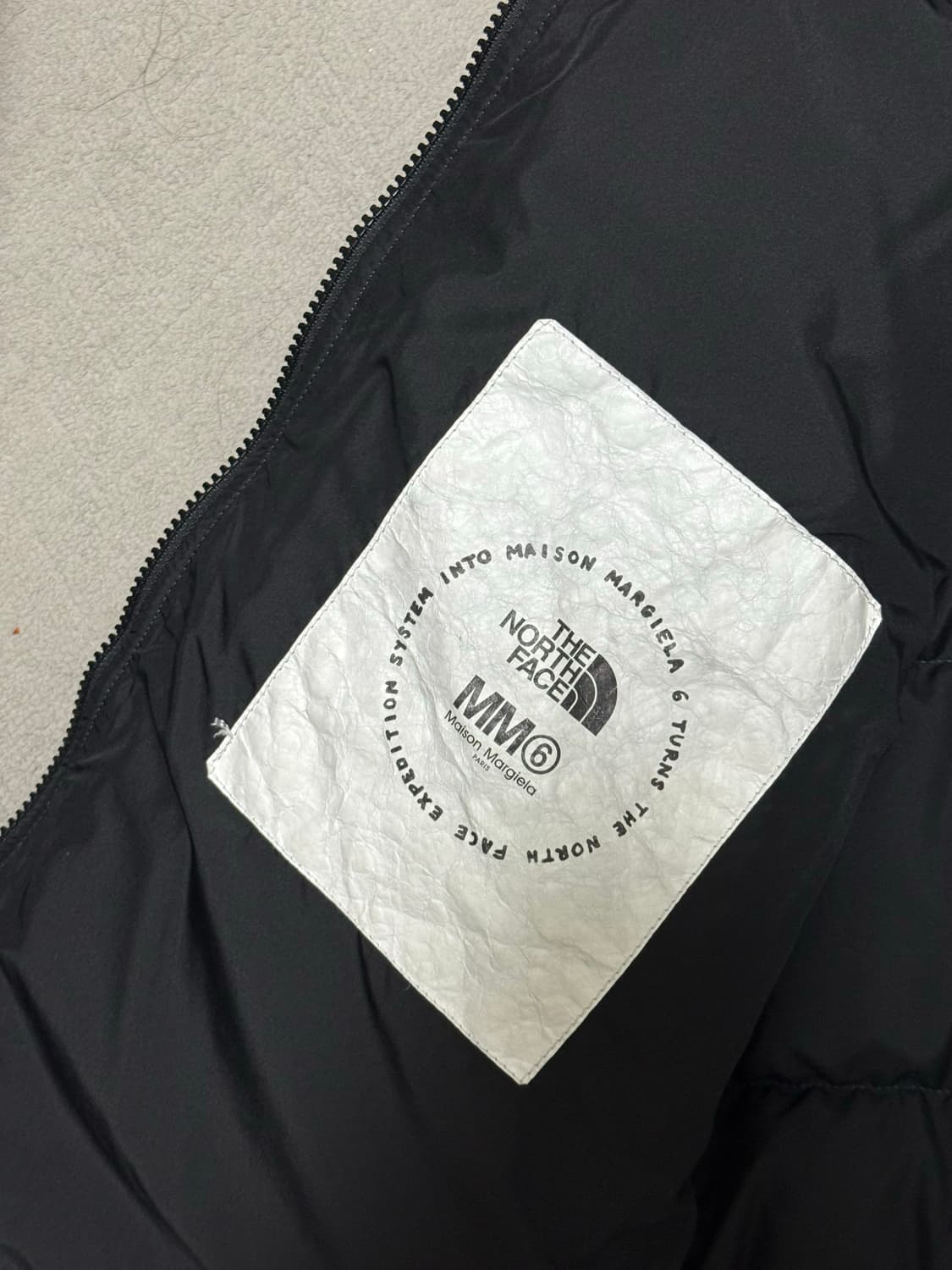 MM6 노스페이스 패딩조끼 블루 S 상품이미지8