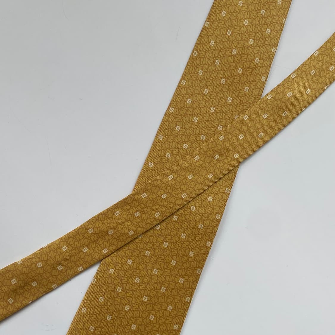 펜디 (FENDI) FF 모노그램 명품 정품 넥타이 상품이미지4