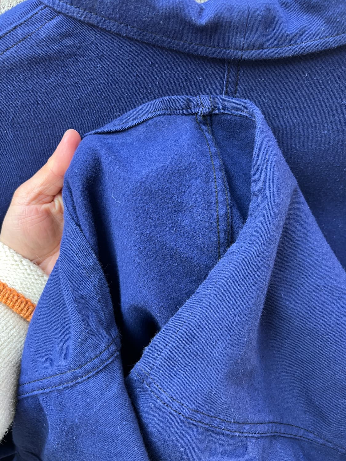 (DEADSTOCK)(MOLESKIN) FRENCH 몰스킨워크자켓 상품이미지10