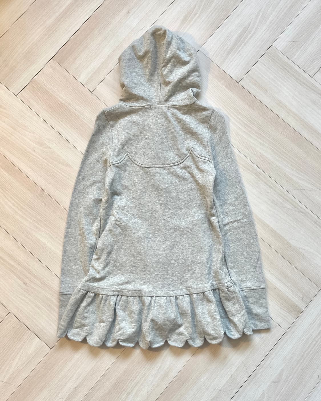 [JILL STUART] cloud tail long hoodie zip 상품이미지5