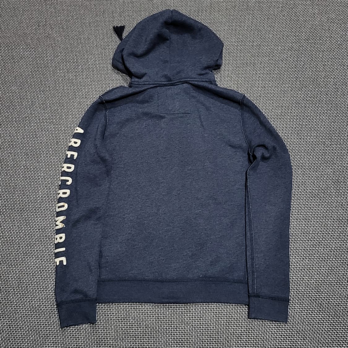 아베크롬비 팔 레터링 패치 기모 후드집업 (M오버) 상품이미지2