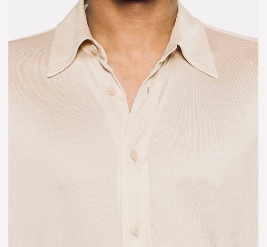 (새상품,강추👍)톰포드 실크100 아이보리 셔츠 상품이미지9