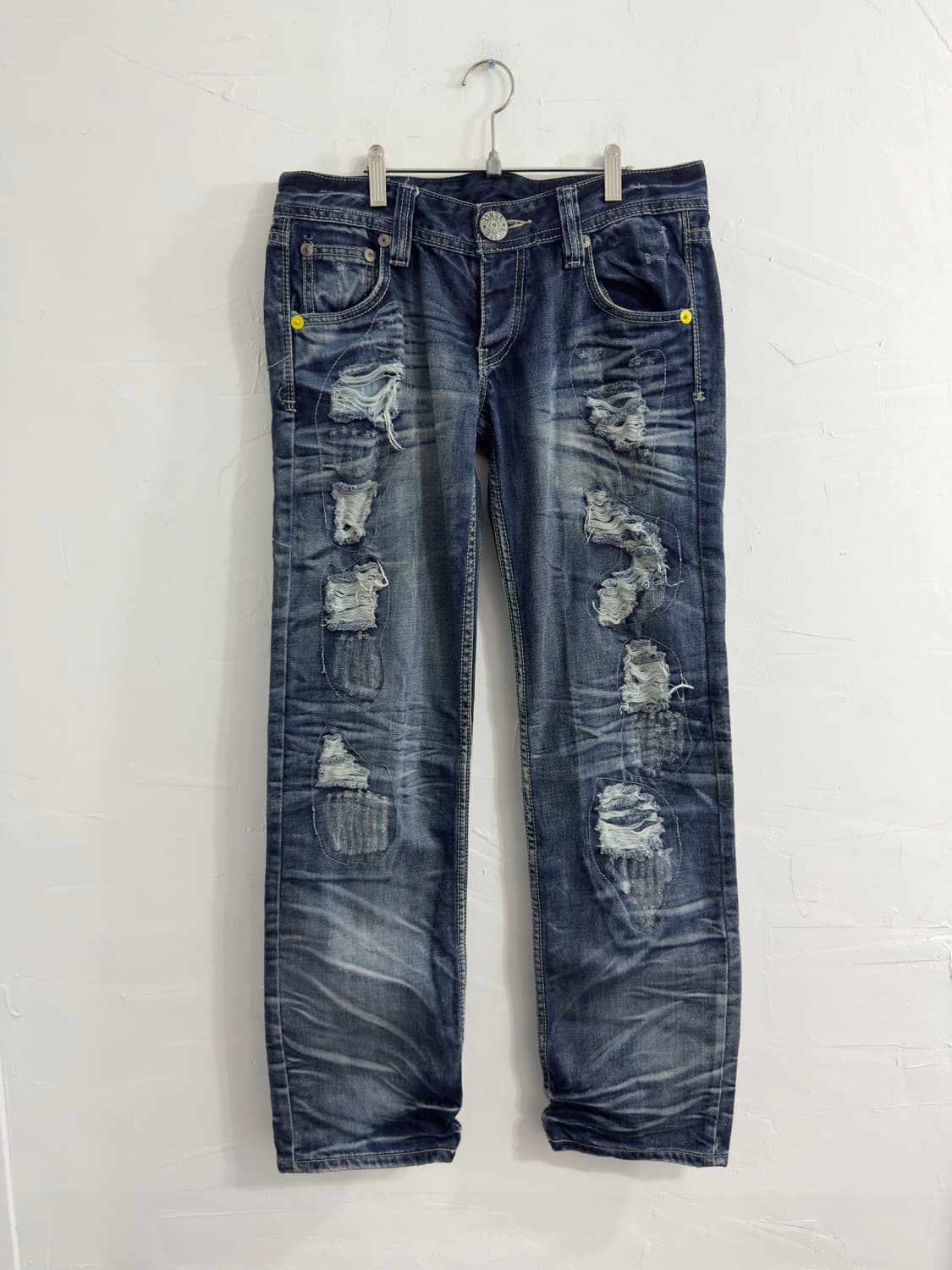 vence grunge punk denim pants 상품이미지5