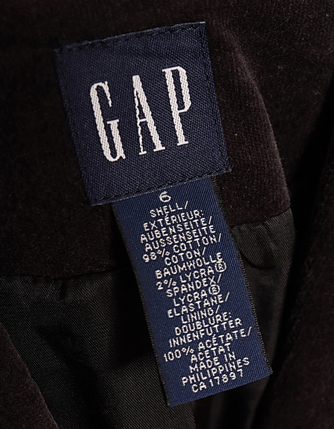 G A P Velvet Blazer 상품이미지7