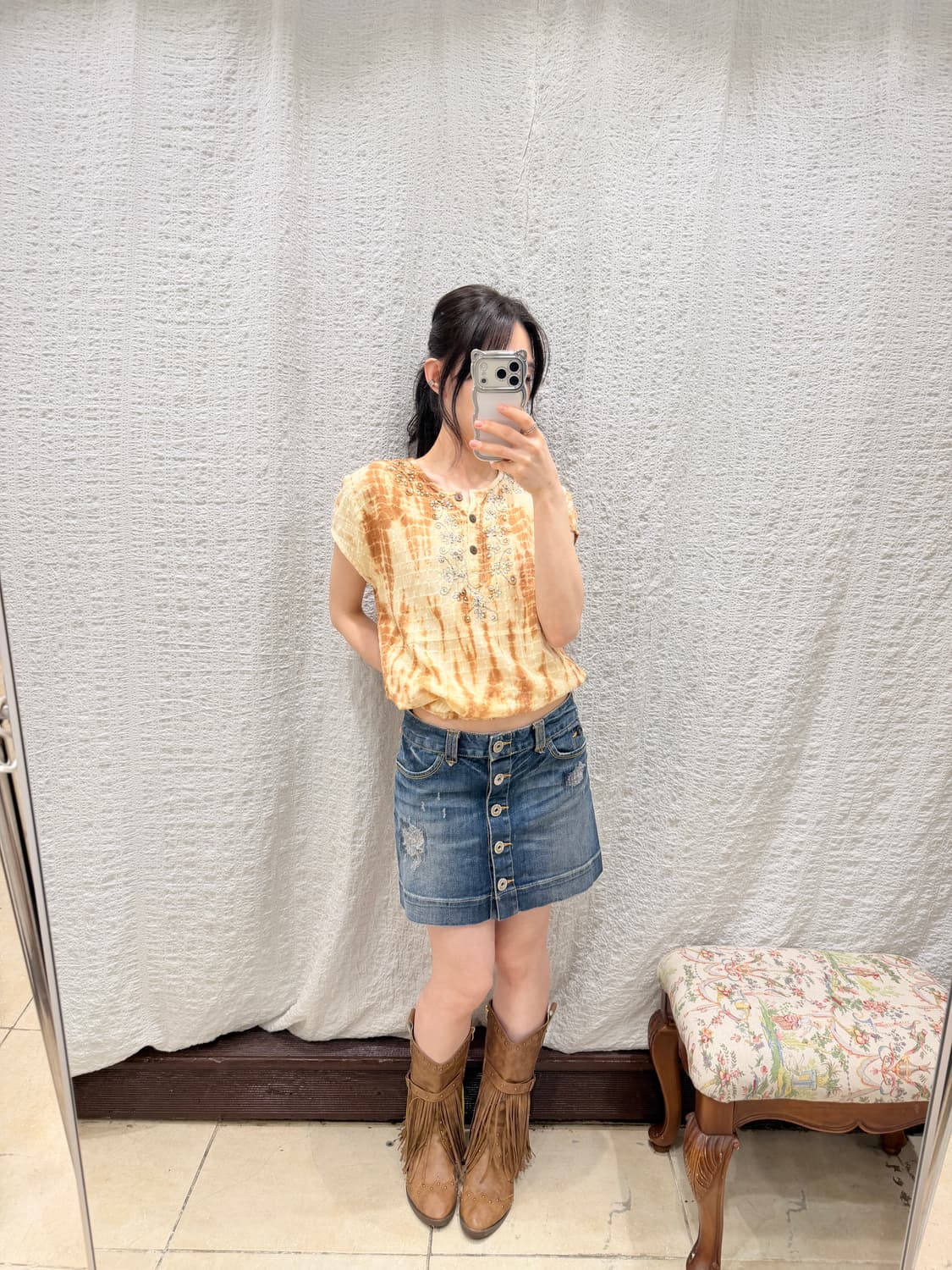 Boho Dune Blouse 상품이미지2