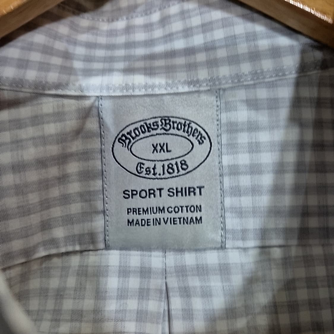 Brooks Brothers 브룩스브라더스 체크 셔츠 상품이미지5