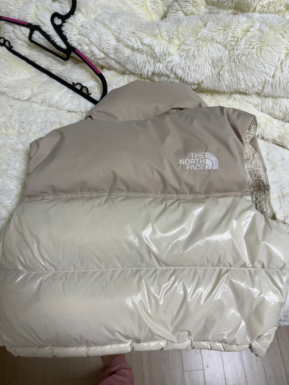 노스페이스 화이트 라벨 노벨티 눕시 다운 베스트 크림 (NV1DP80J) 상품이미지8