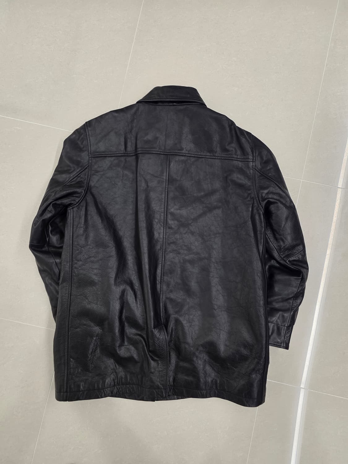 올드 갭 레더 카코트 L 상품이미지2