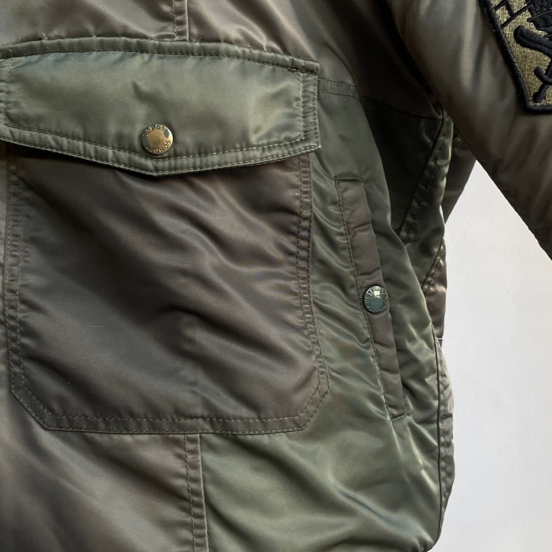 Schott Patchwork MA-1 Flight Jacket 상품이미지3