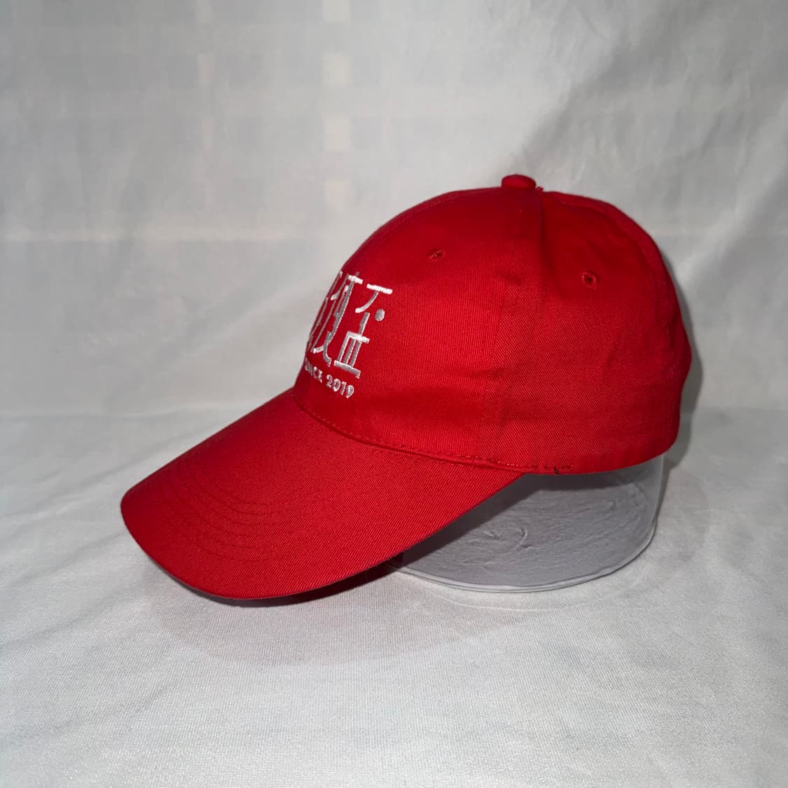 빈티지 레드 볼캡 상품이미지2