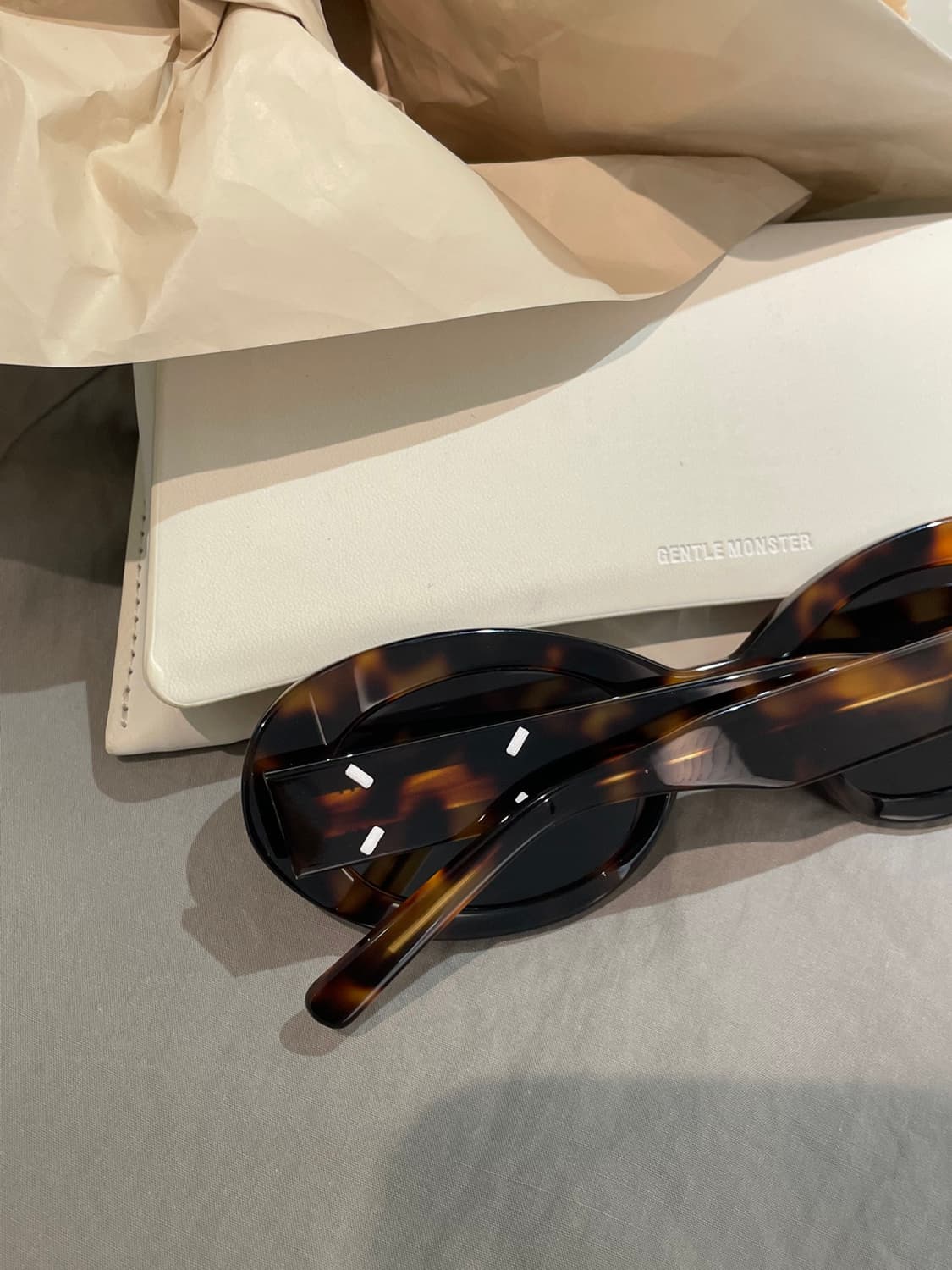 젠틀 몬스터 x 메종 마르지엘라 호피 안경 상품이미지4