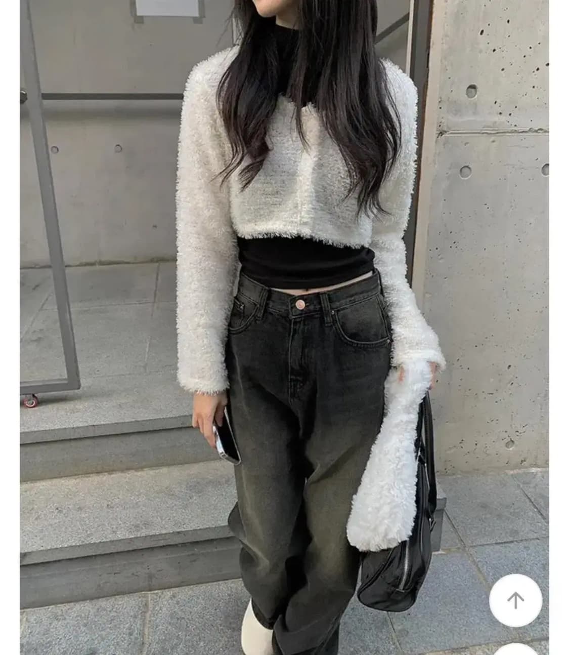 애니원모어 푸들 퍼 가디건 상품이미지3