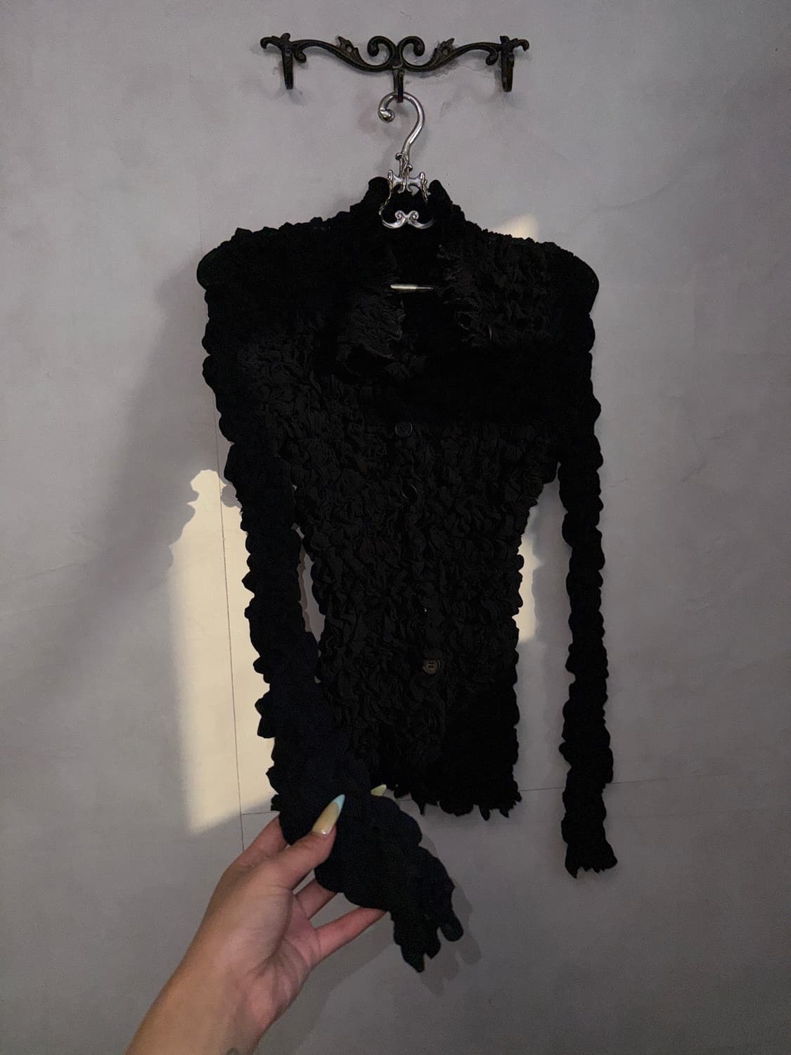 ISSEY MIYAKE cauliflower pleats blouse 상품이미지3