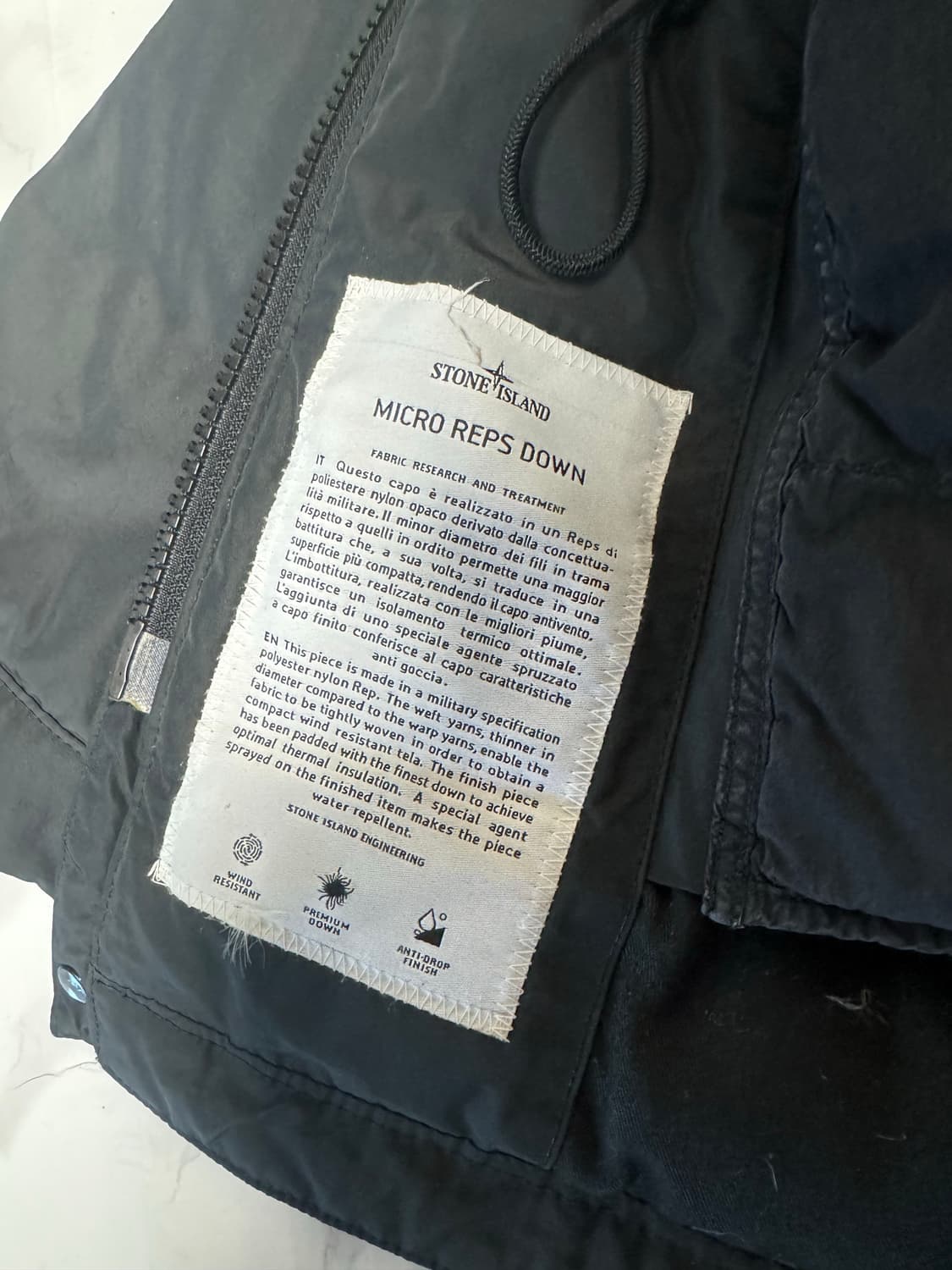 스톤 아일랜드 13ss 마이크로 렙스 다운 자켓 상품이미지9