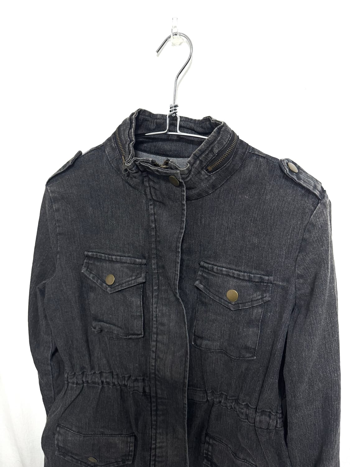 Gray denim jacket 상품이미지2