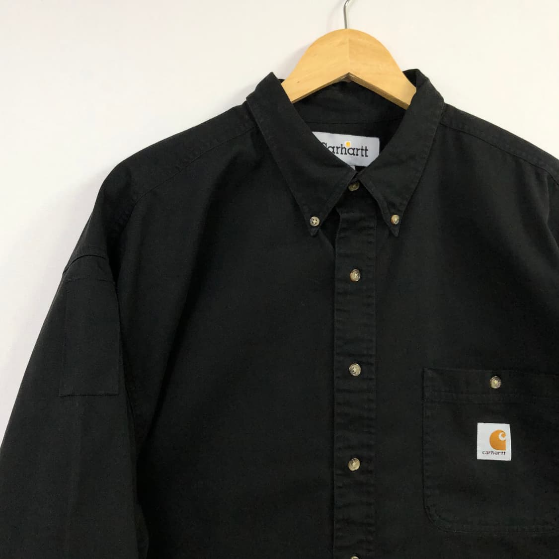 Xxl 칼하트 블랙 워크 셔츠 상품이미지4