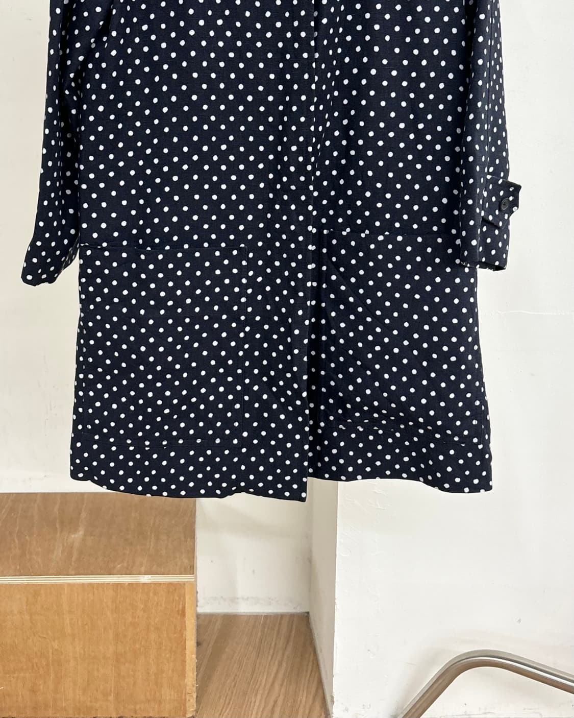 끌로에 네이비 도트 자켓 상품이미지5