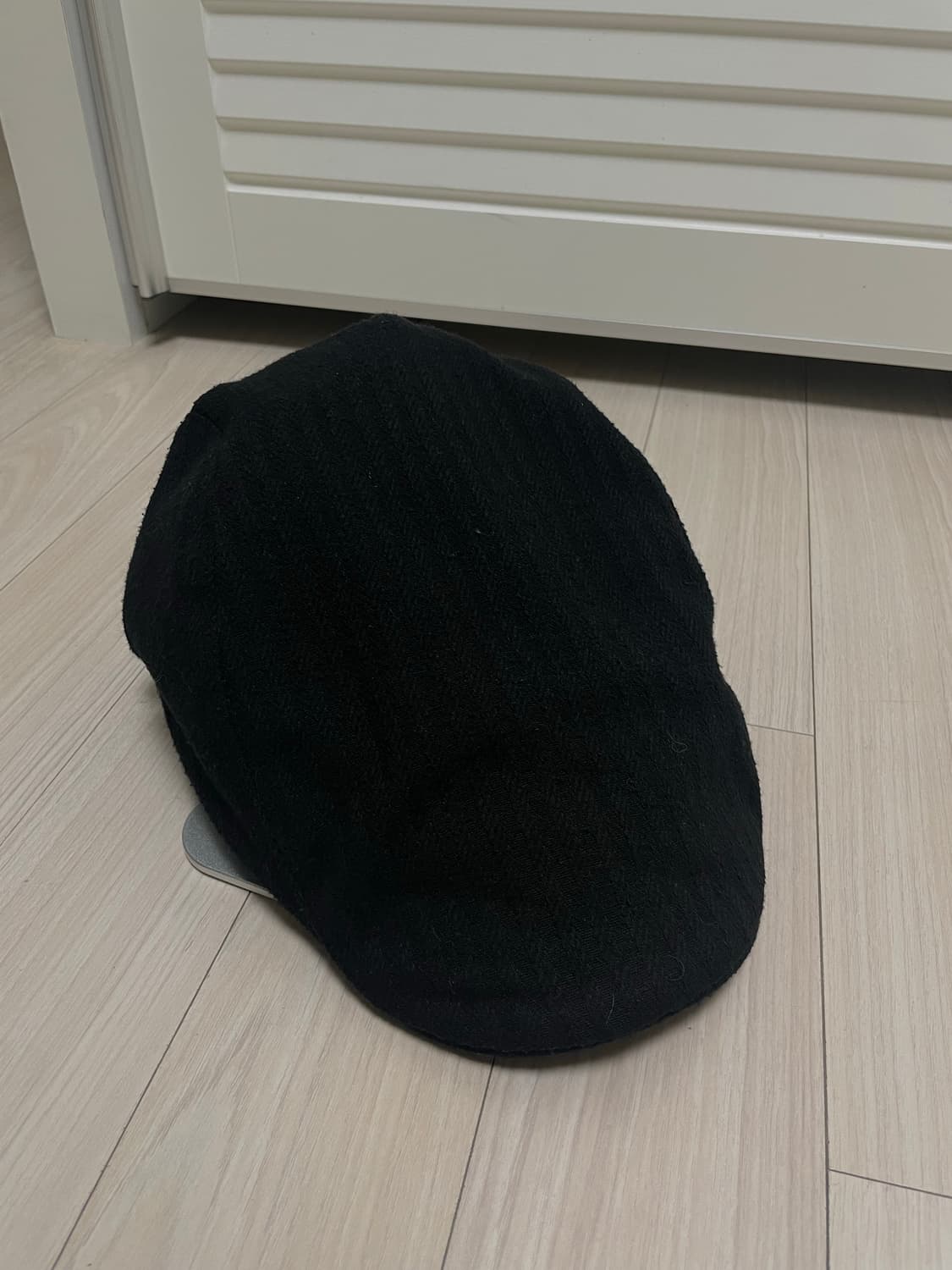 블랙 울 헌팅캡 XL 상품이미지1