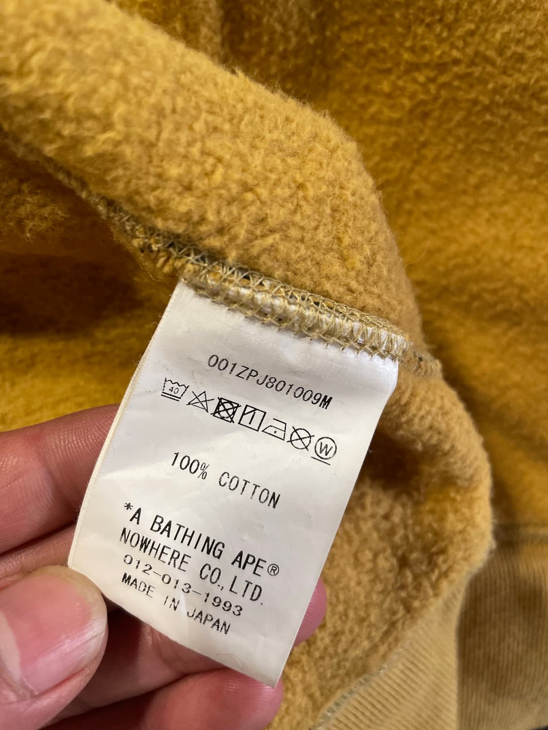 베이프 abc 카모 황계 후드집업 XXL my 상품이미지6