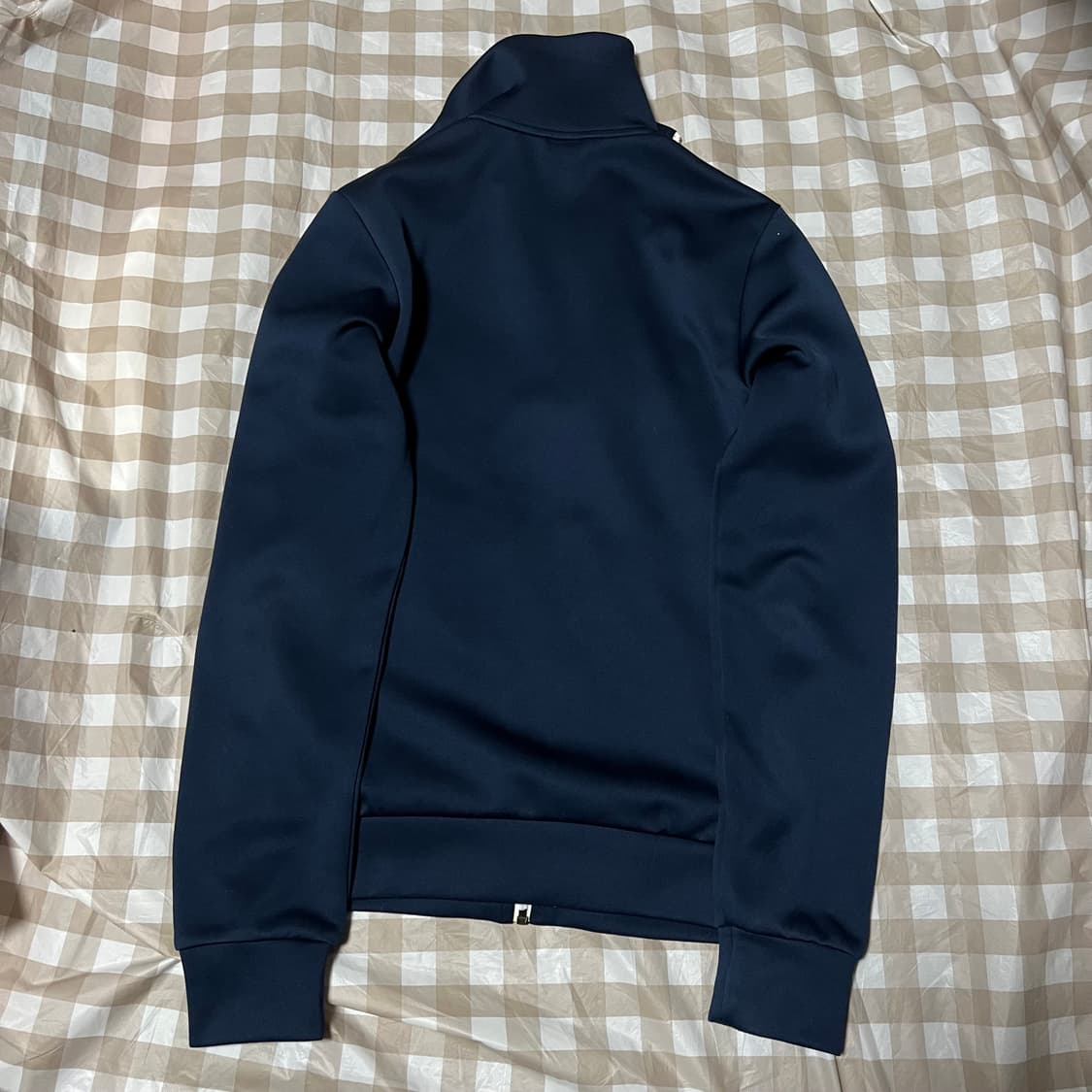 아디다스 져지 네이비 90 집업 삼선 트랙탑 곤색 Y2K 상품이미지3