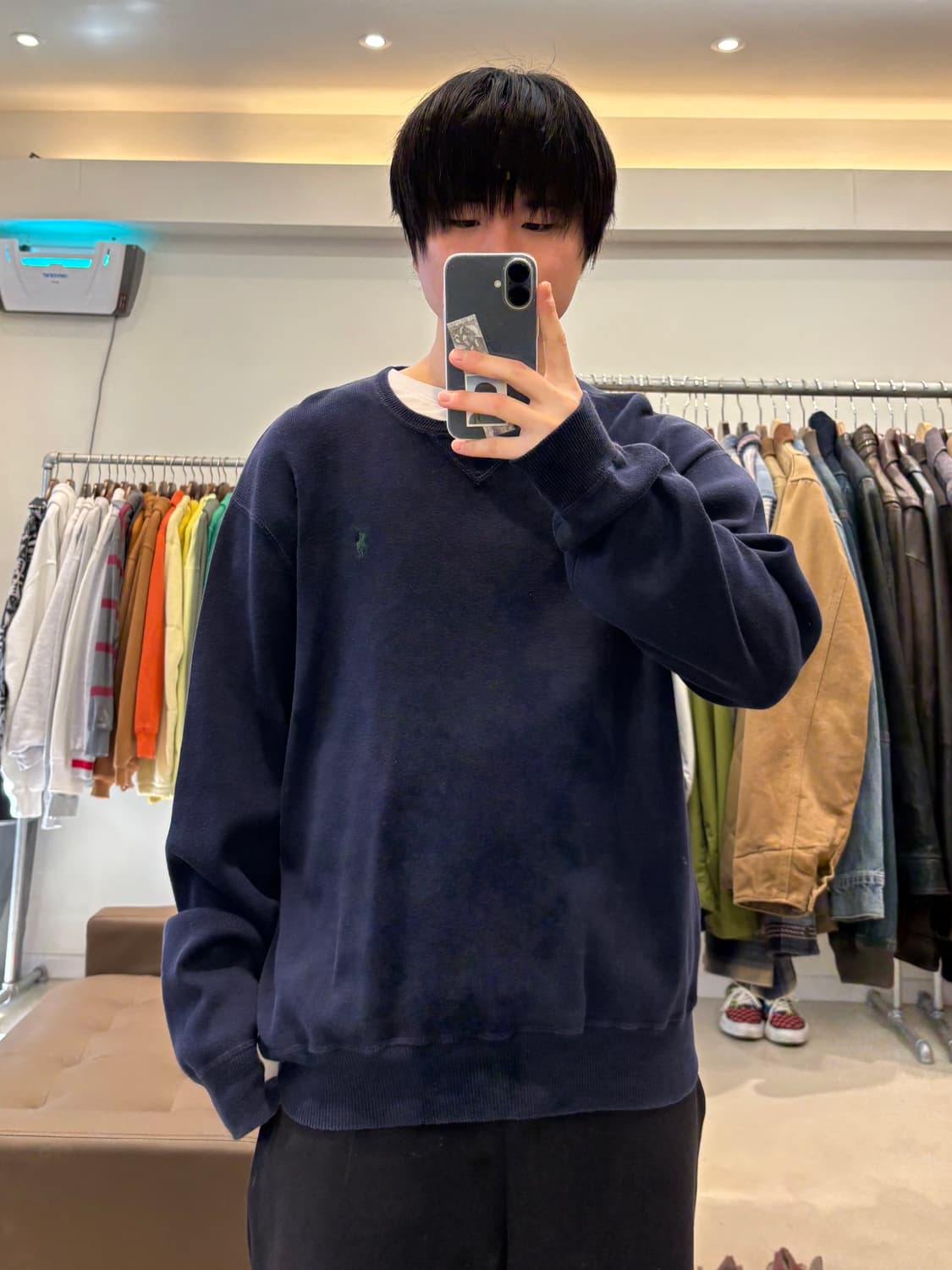 폴로 랄프로렌 코튼 크루넥 스웨터 상품이미지9