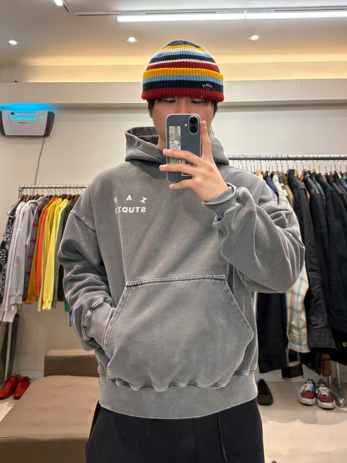 아이앱 스튜디오 피그먼트 후드 상품이미지8