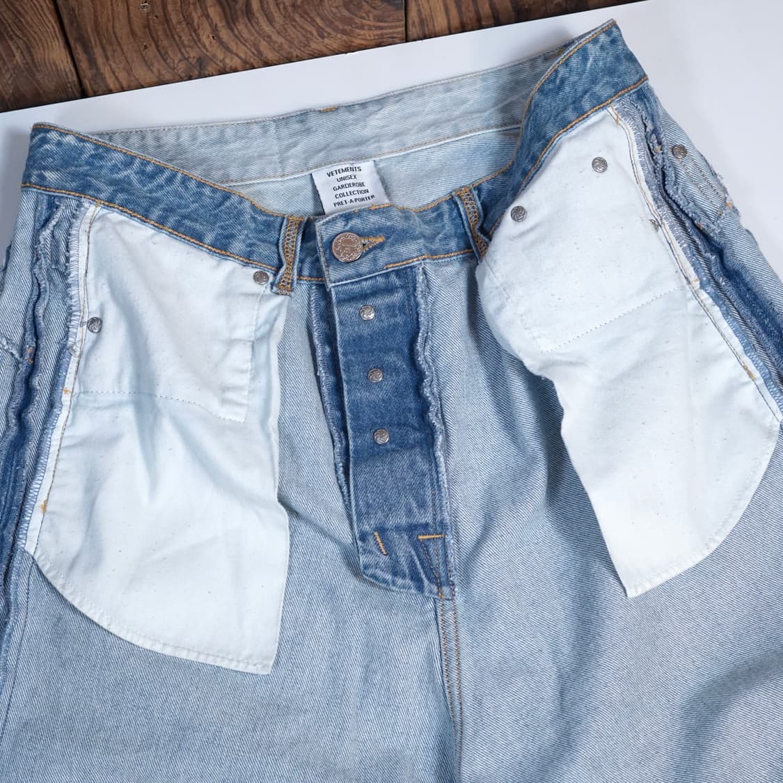 베트멍 인사이드아웃 데님 팬츠 상품이미지1