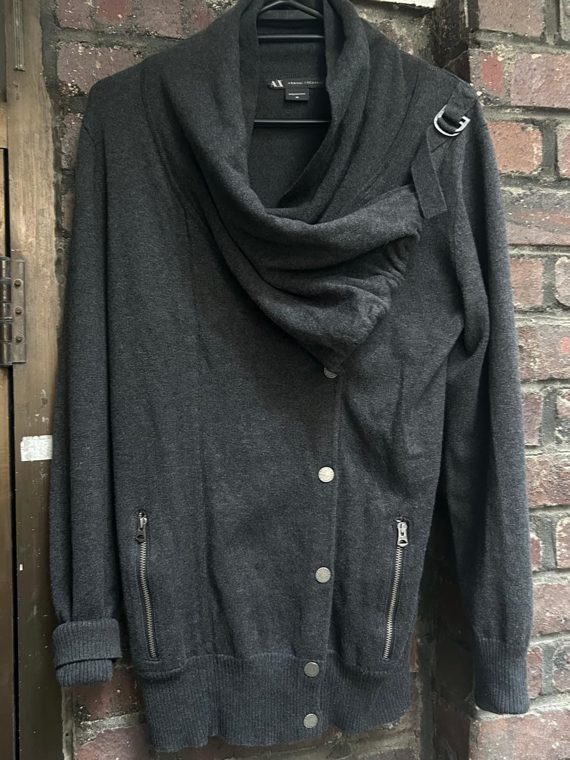 *rare* 2000s 아르마니 익스체인지 드레이프 집업 상품이미지2