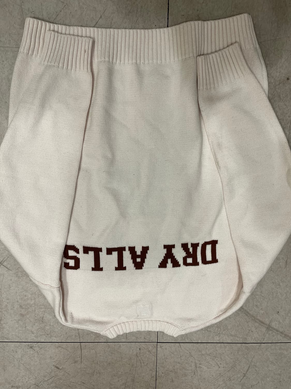 휴먼메이드 아이보리 니트 팝니당 상품이미지8