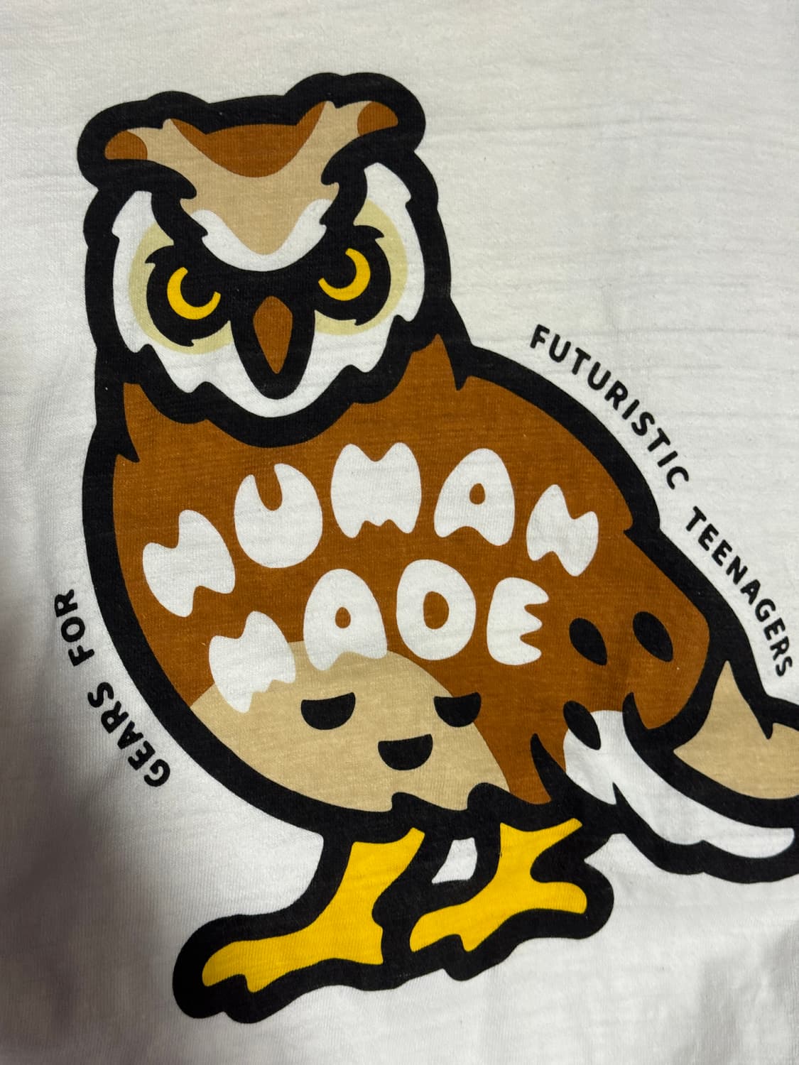 휴먼메이드 부엉이 그래픽 반팔 티셔츠 3XL 상품이미지3