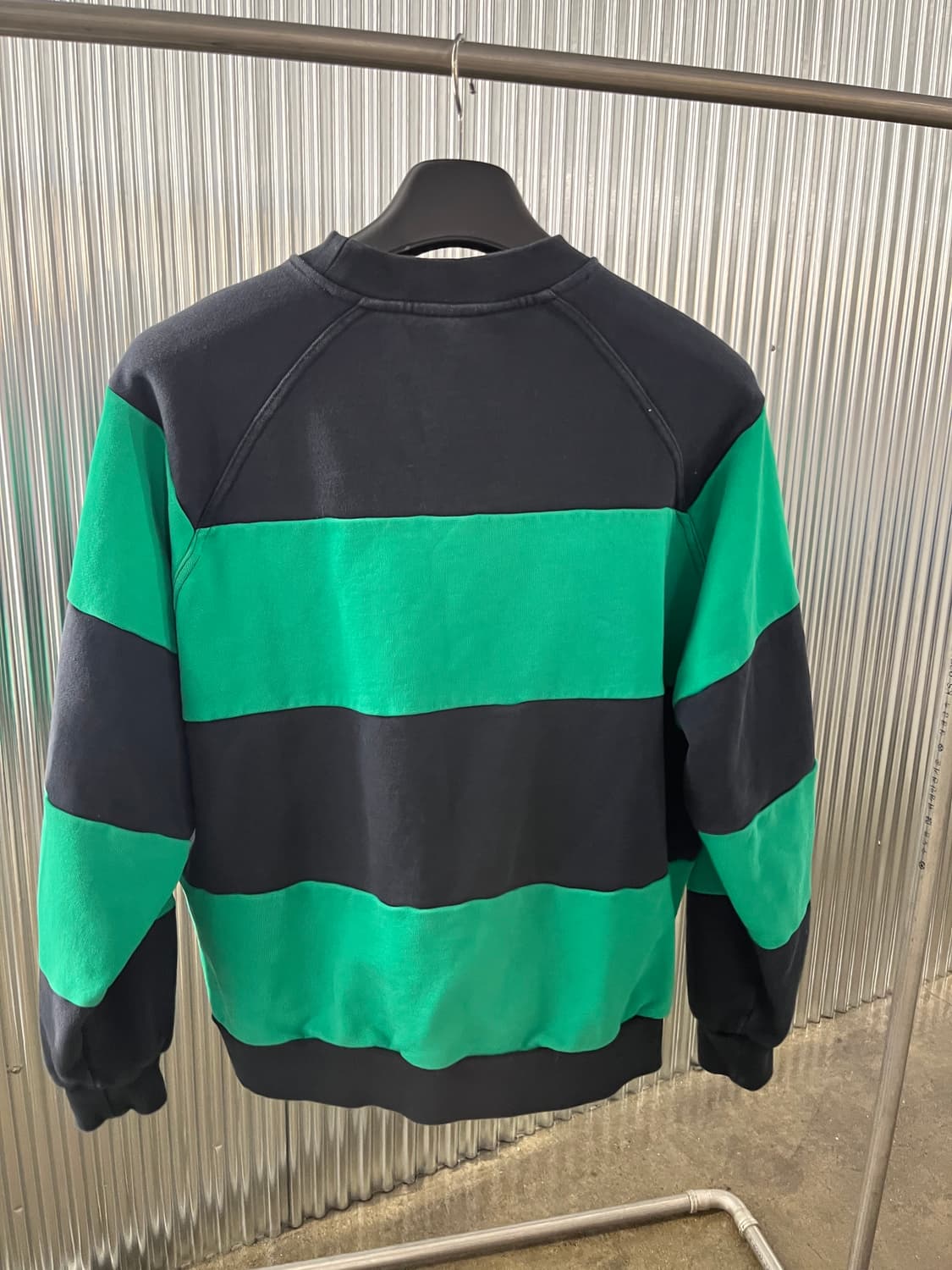 써네이 SUNNEI 스트라이프 맨투맨 L 상품이미지3