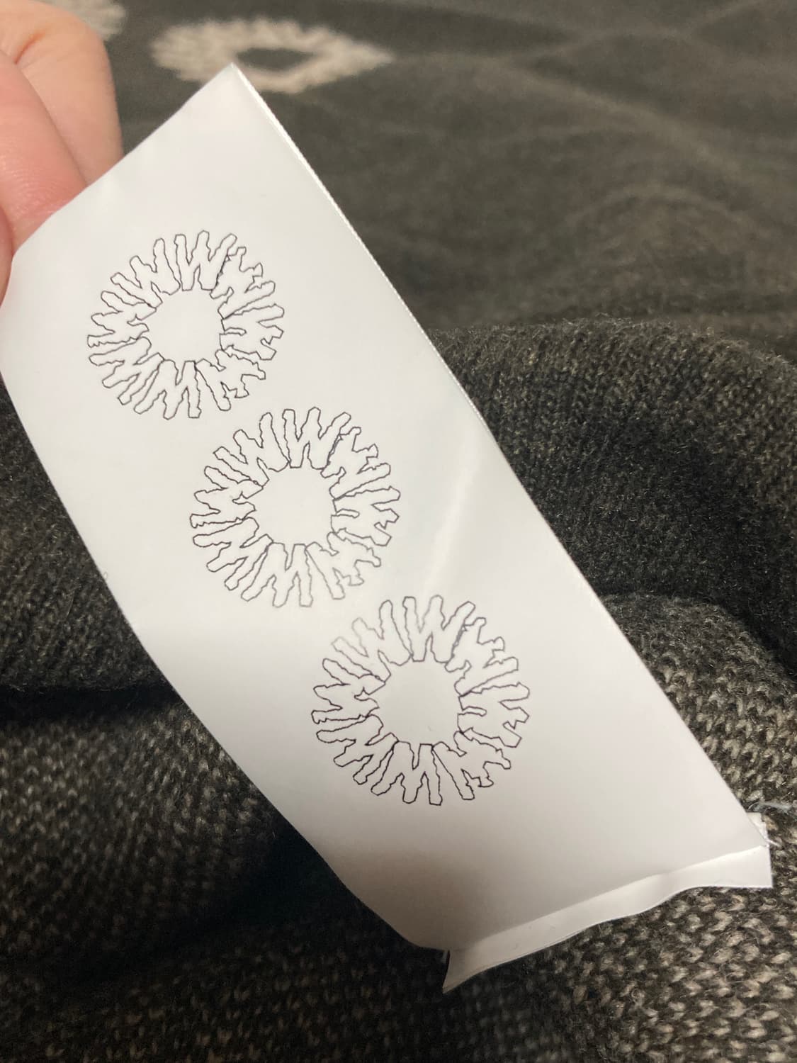 999휴머니티 니트 모시올리브 3사이즈 상품이미지2