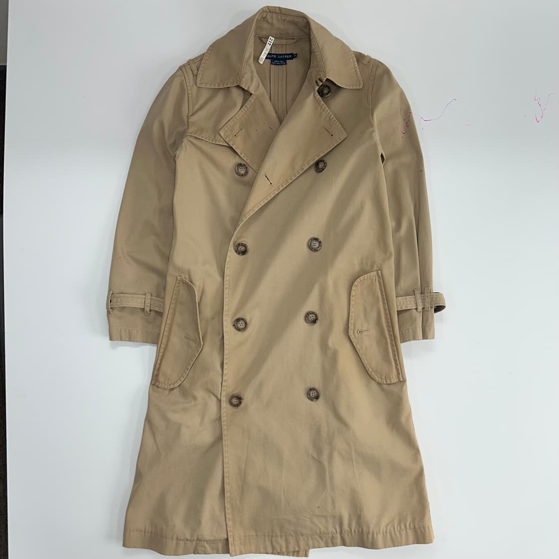 Polo 폴로 베이지 트렌치 코트 상품이미지3