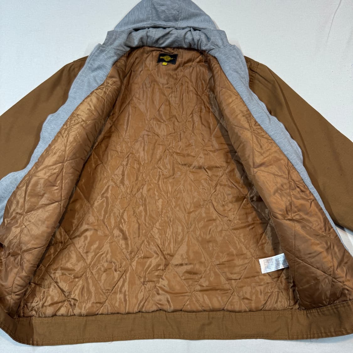 L) USA 빈티지 후드 레이어 워크 자켓 상품이미지4