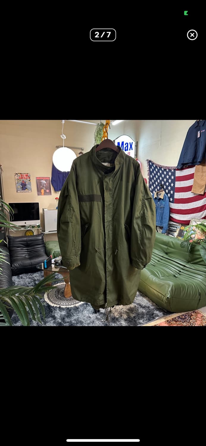 80s OG US M-65 피쉬테일 개파카 상품이미지2