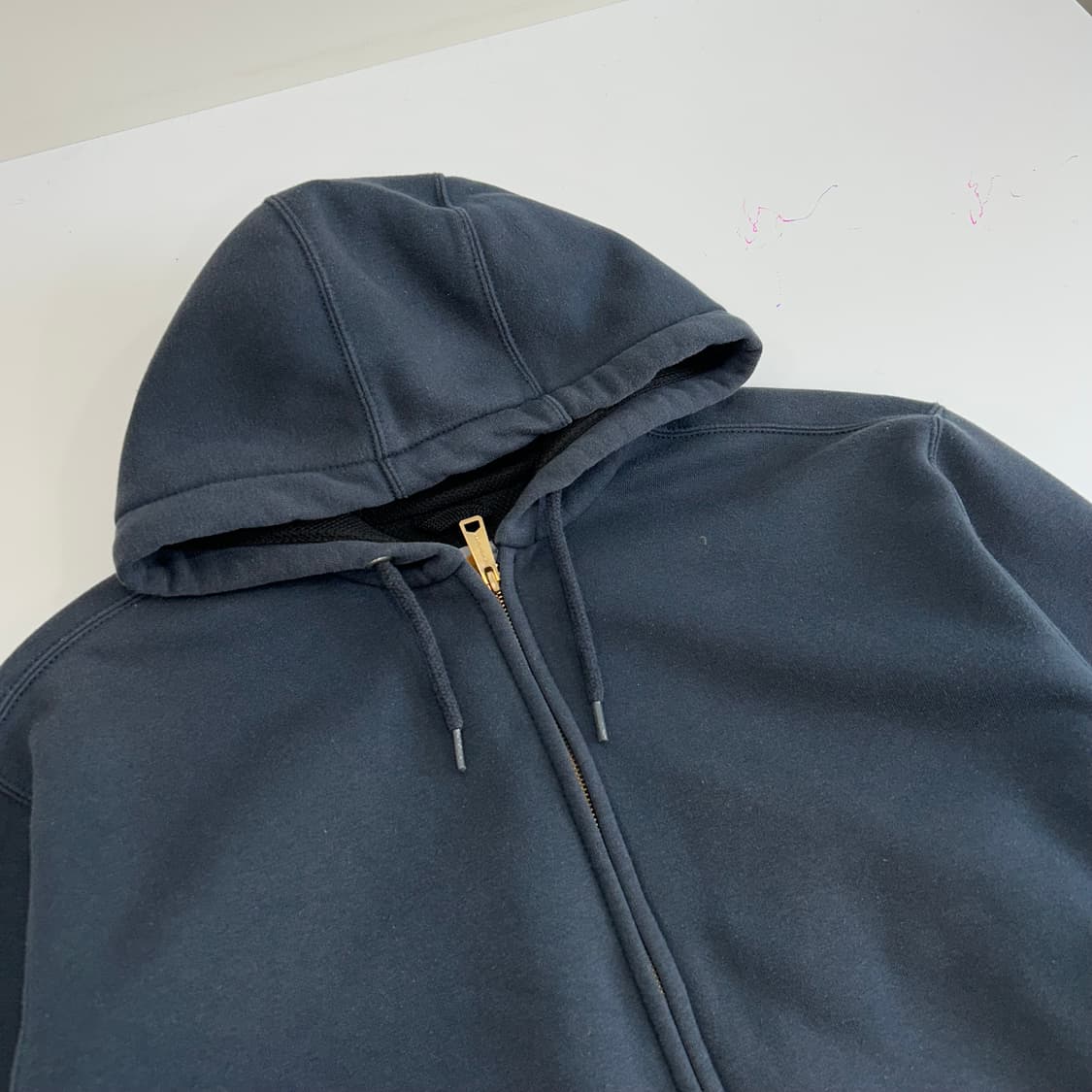 Carhartt 칼하트 네이비 후드집업 상품이미지4