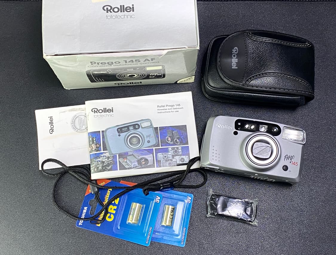 롤라이 프레고 145 AF 박스셋 데이타백 2049년까지 가능 버전 상품이미지1