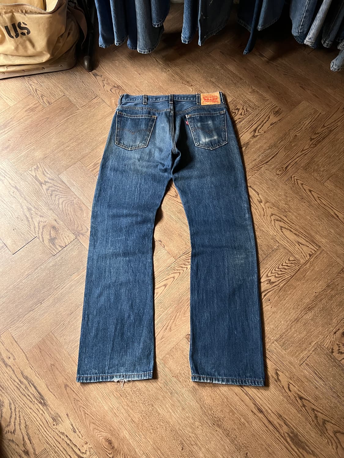 [34]리바이스 517 빈티지 워싱 플레어 데님 팬츠 상품이미지2