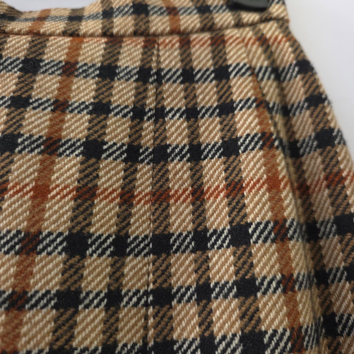 DAKS 클래식 체크 울 스커트 상품이미지4