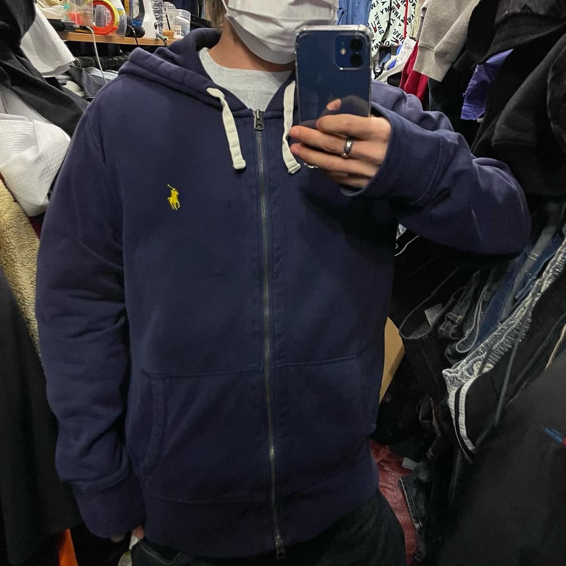 폴로 투웨이 후드집업 상품이미지1