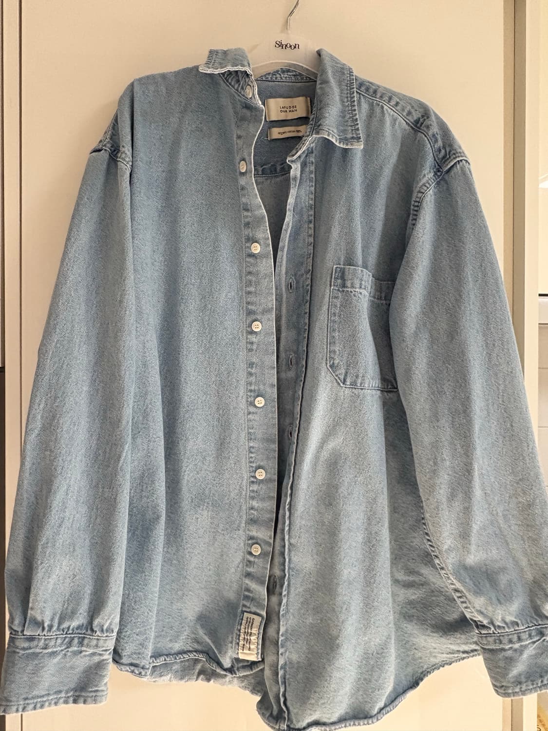 Lafudge 연청 셔츠 상품이미지1