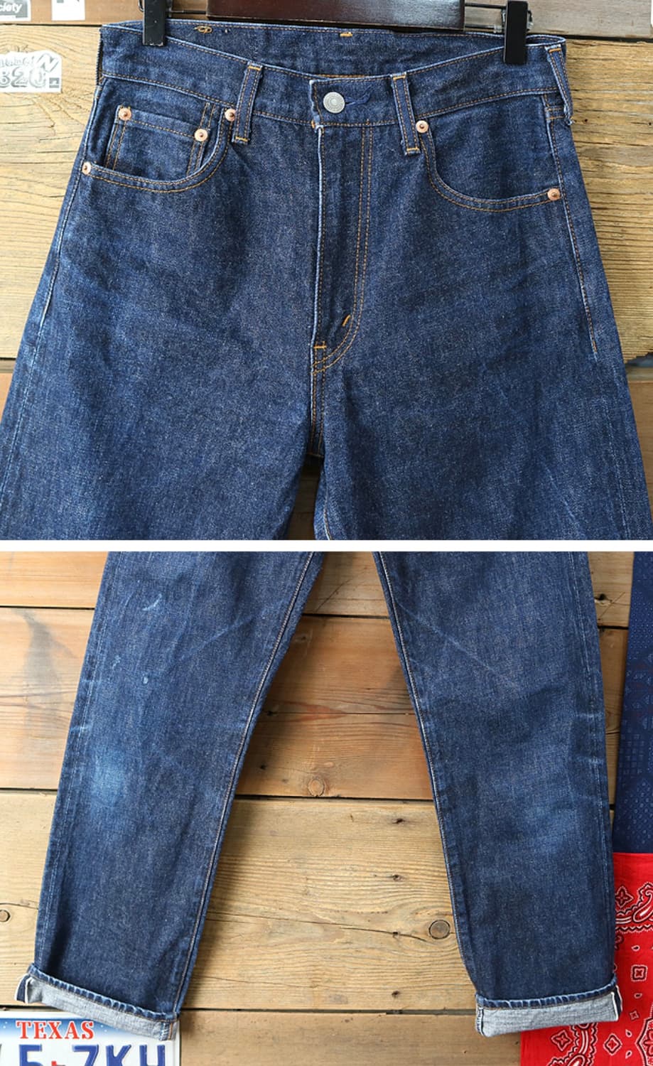 일본판 90S LVC LEVIS 리바이스 502XX 빅E 빈티지 셀비지  상품이미지4