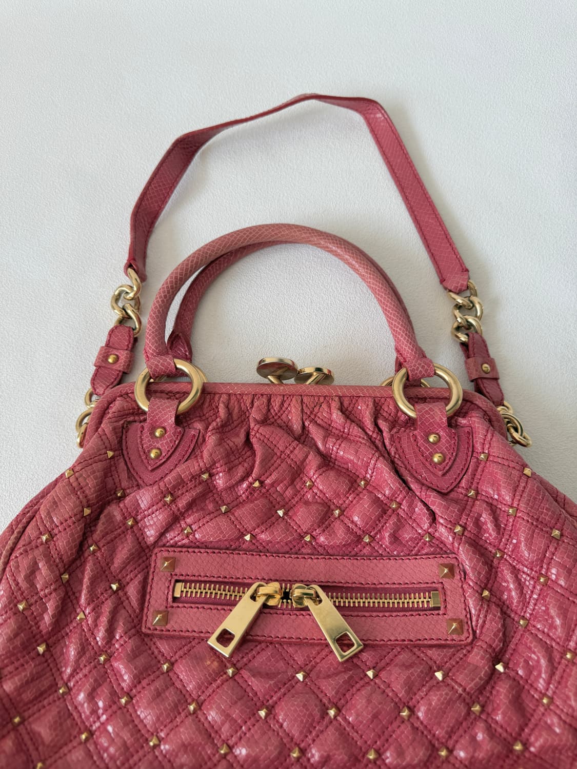 마크 제이콥스(MARC JACOBS) 레더 스터드 프레임백(ITALY) 상품이미지3