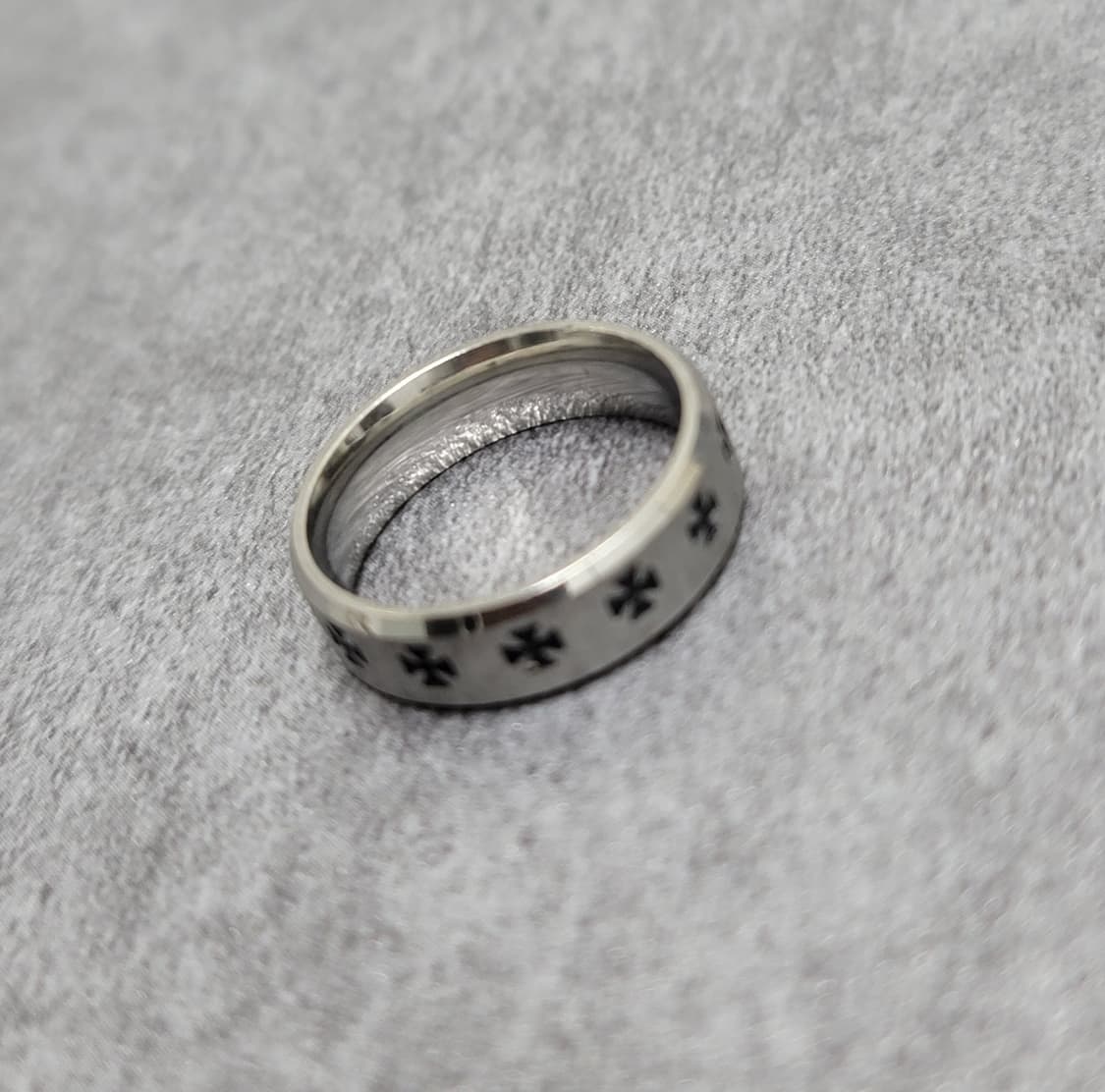 Black Cross Ring 상품이미지4