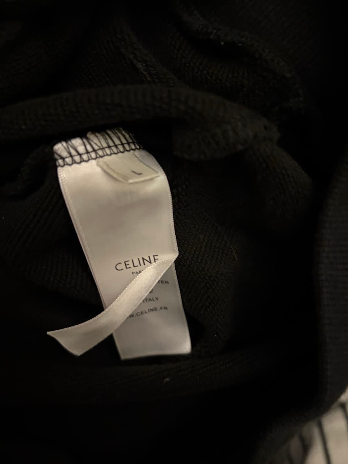 셀린느 코튼 플리스 루즈 후드 집업 상품이미지4