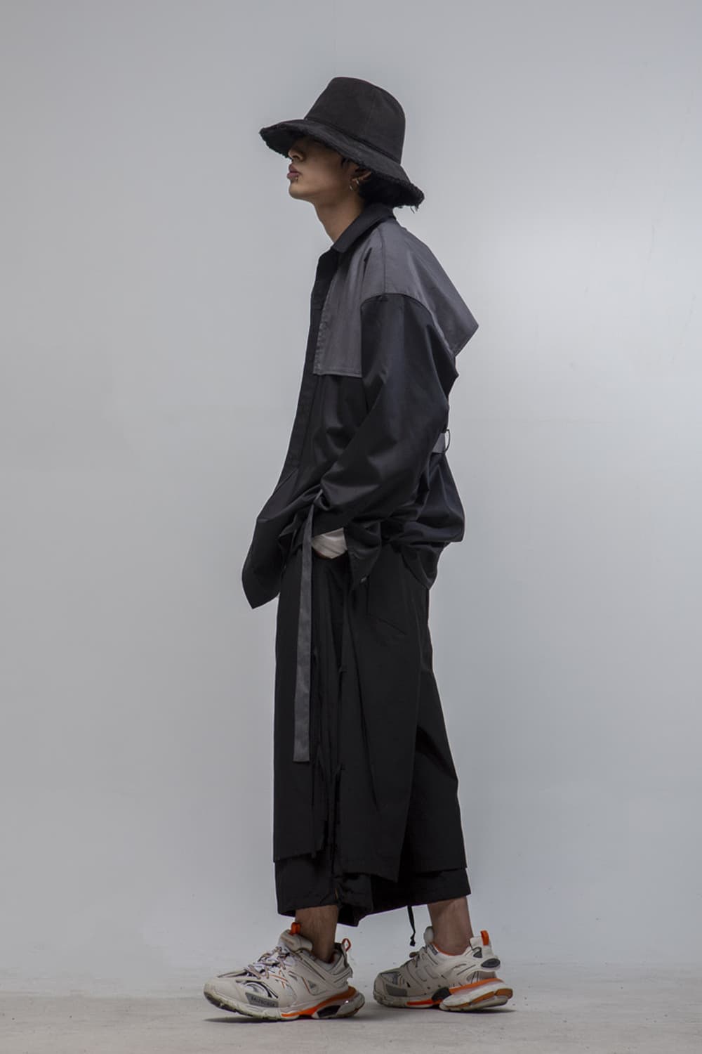 마에다 류토 더블 와이드 크롭 팬츠 상품이미지2