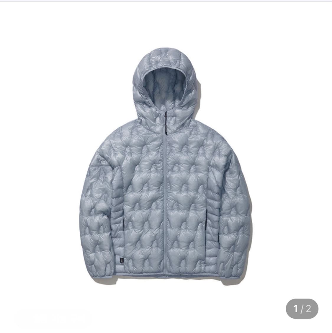 시에라디자인 하프돔 경량 구스다운 라이트블루 여성 s  새상품 상품이미지1