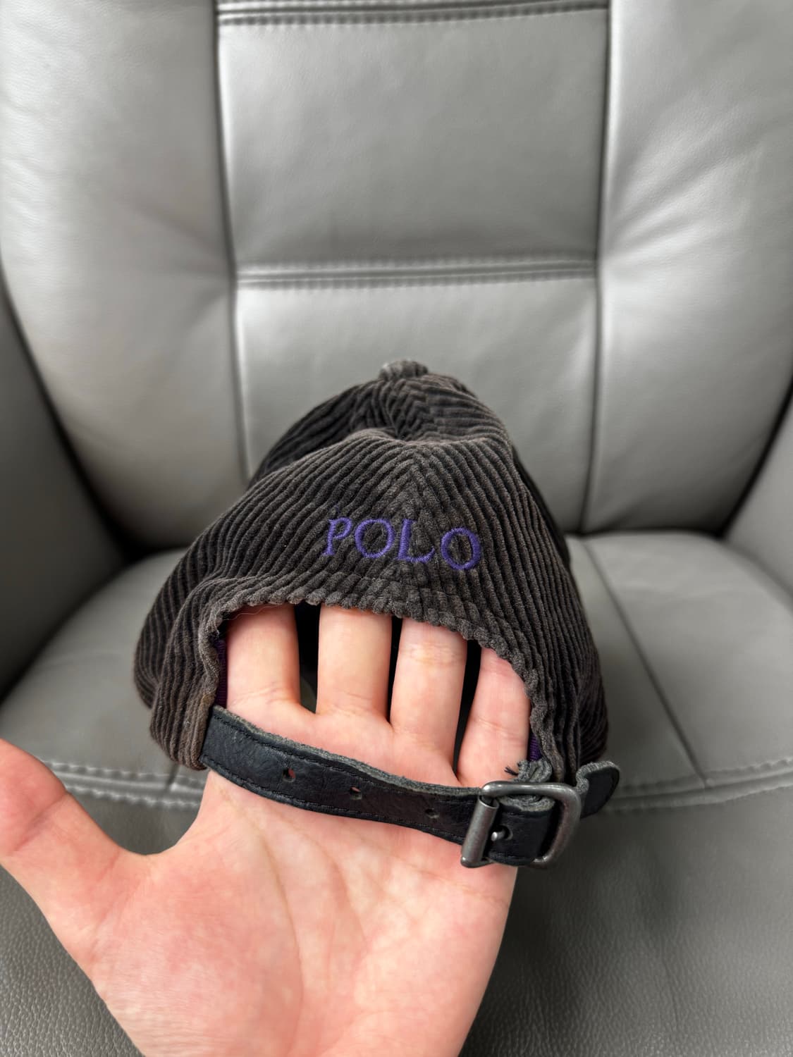 폴로 랄프로렌 코듀로이 브라운 볼캡 상품이미지4