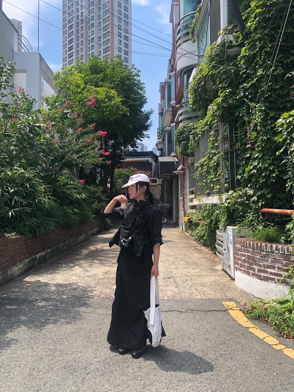 Project.1 dot two-way sleeveless top 상품이미지3